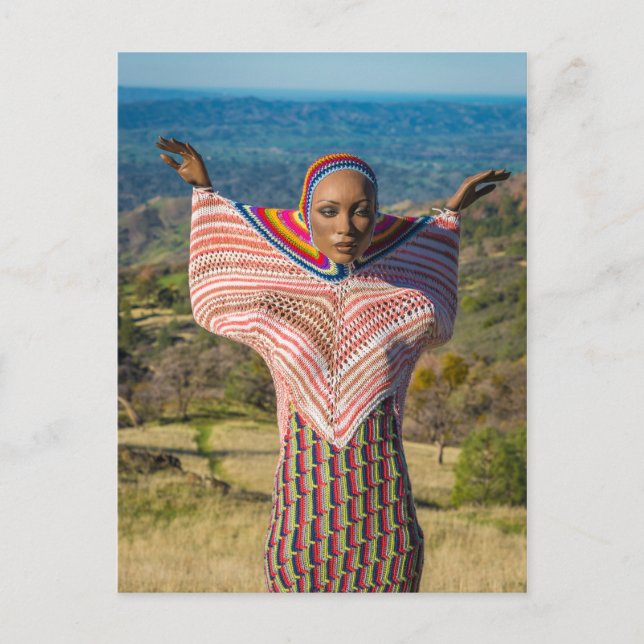 Carte postale de beauté Alien (Devant)