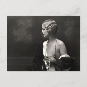Carte postale de beauté française du début des ann