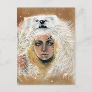 Carte postale de beauté Wolf