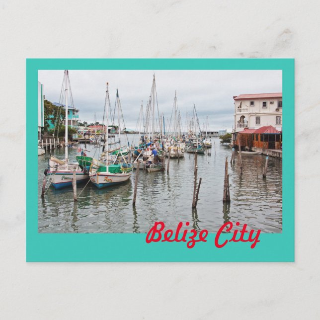 Carte postale de Belize City (Devant)