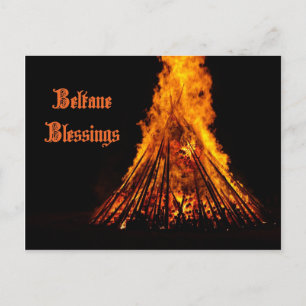 Carte postale de Beltane Blessings