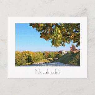 Carte postale de Biélorussie Беларусь Navahrudak Н