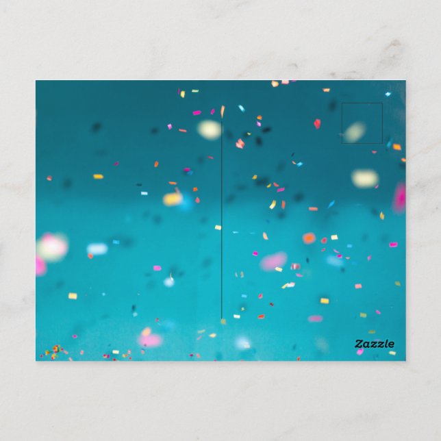 carte postale de bienvenue (Dos)