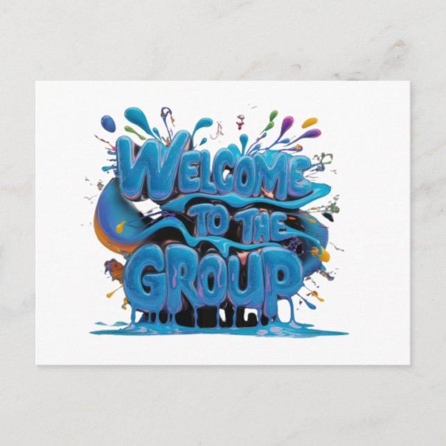 Carte postale de bienvenue (Devant)