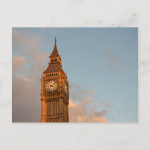 Carte postale de Big Ben à Londres