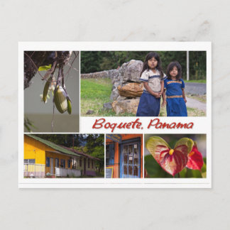 Carte postale de Boquete, Panama
