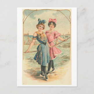 Carte postale de bord de mer