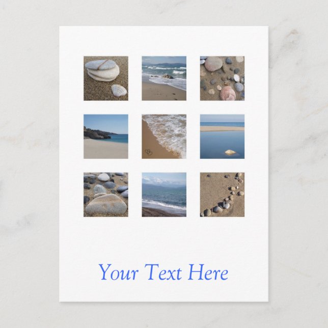 Carte postale de bord de mer (Devant)