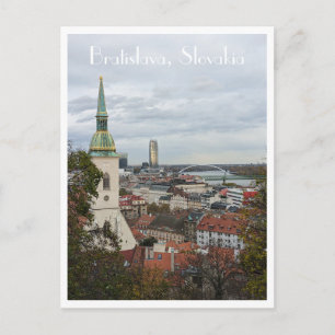 Carte postale de Bratislava