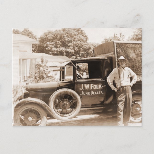 Carte postale de brocanteur (Devant)