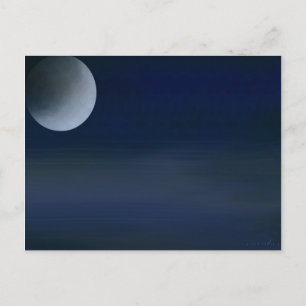 Carte postale de brouillard nocturne