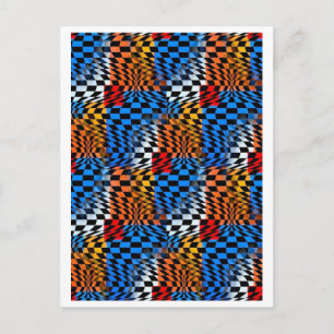 Carte postale de bruine optique