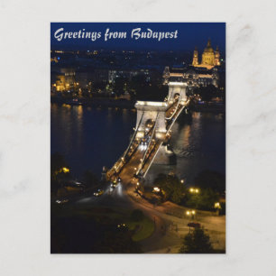 Carte postale de Budapest