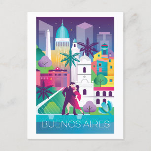 Carte postale de Buenos Aires