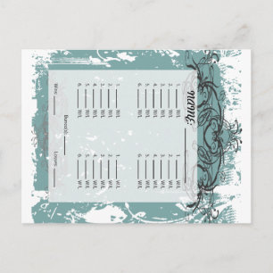 Carte postale de Bunco d'invitation