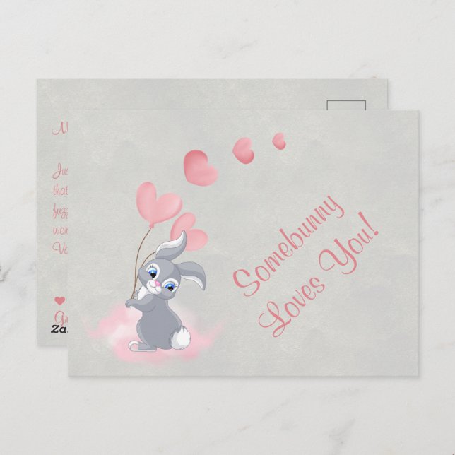 Carte postale de Bunny Valentine (Devant / Derrière)