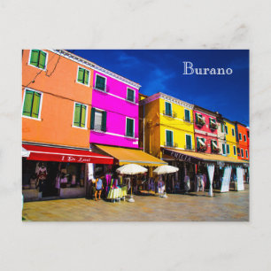 Carte postale de Burano