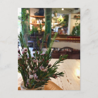 Carte postale de café coréen