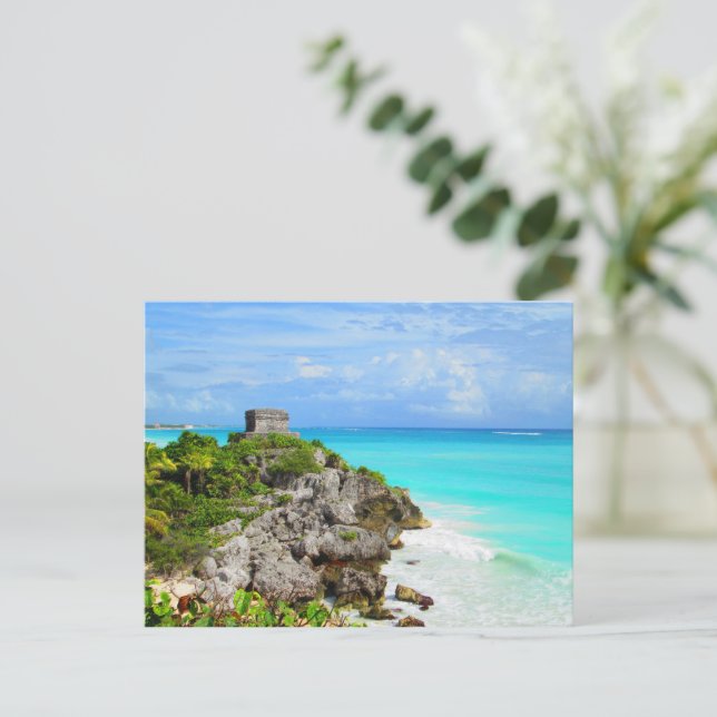 CARTE POSTALE DE CANCUN #8 (Debout devant)