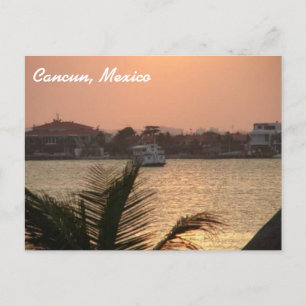 Carte postale de Cancun, Mexique