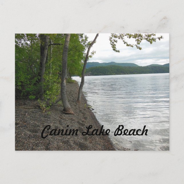 Carte postale de Canim Lake Beach (Devant)