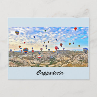 carte postale de Cappadoce