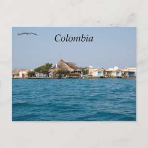 Carte postale de Cartagena Colombie