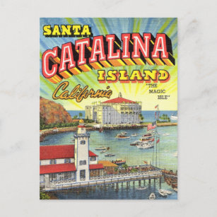 Carte postale de Catalina Island