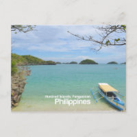 Carte postale de Cent Îles, Pangasinan Philippines