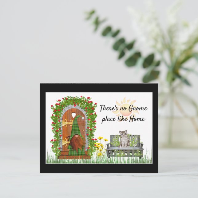 Carte postale de changement d'adresse (Debout devant)