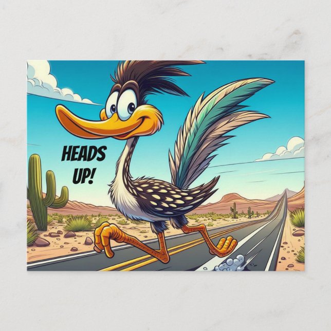 CARTE POSTALE DE CHANGEMENT D'ADRESSE - BEEP (Devant)