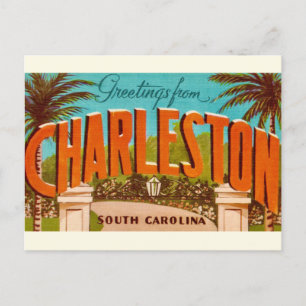 Carte postale de Charleston Caroline du Sud