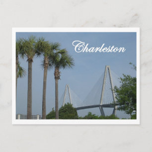 Carte postale de Charleston, la Caroline du Sud