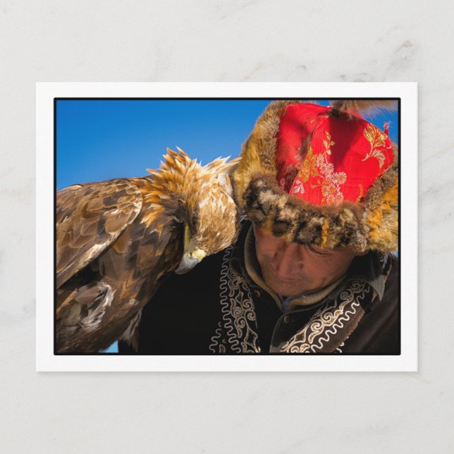 Carte postale de chasseur d'Eagle (Devant)