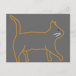 Carte postale de chat