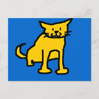 Carte postale de chat