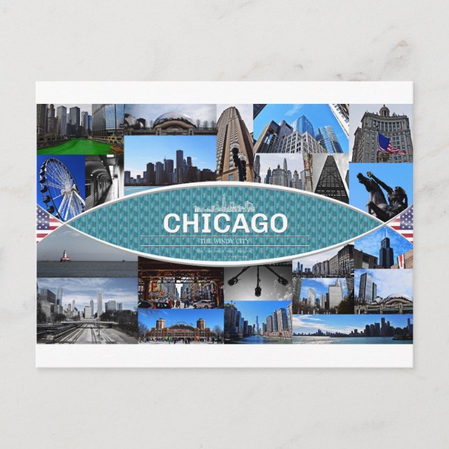 Carte postale de Chicago (Devant)