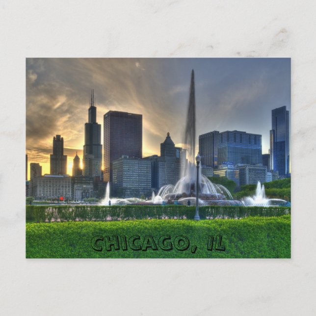Carte postale de Chicago, IL (Devant)