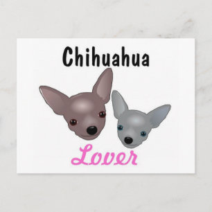 Carte postale de Chihuahua Lover