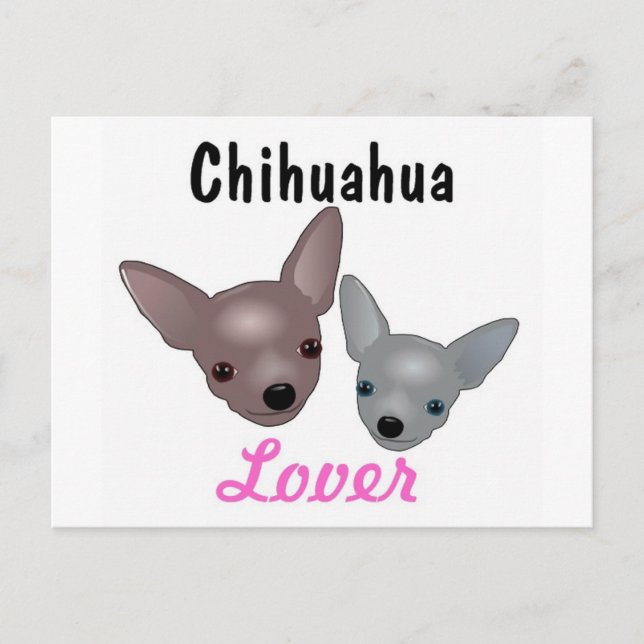 Carte postale de Chihuahua Lover (Devant)