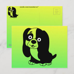 Carte postale de chiot