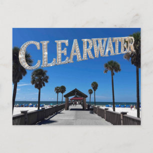 Carte postale de Clearwater Beach uniquement