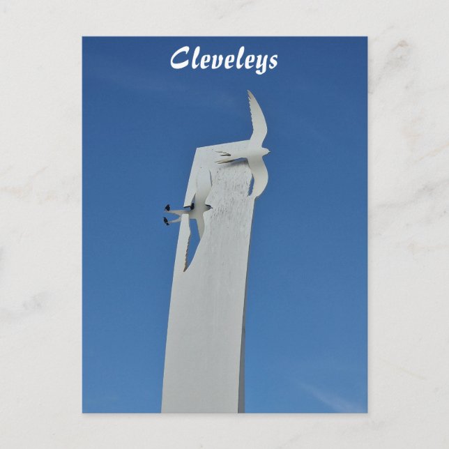 Carte postale de Cleveleys (Devant)