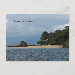 Carte postale de Coiba Panama
