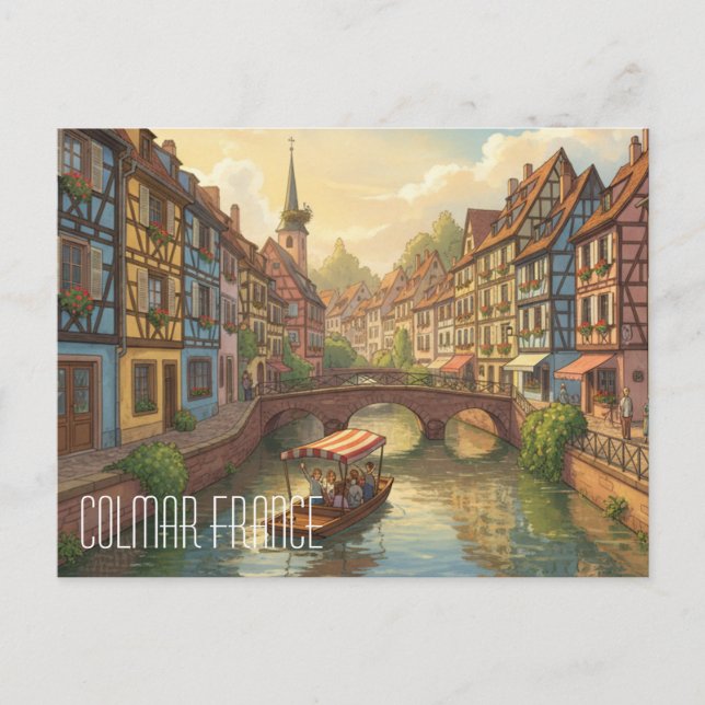 Carte postale de Colmar France (Devant)