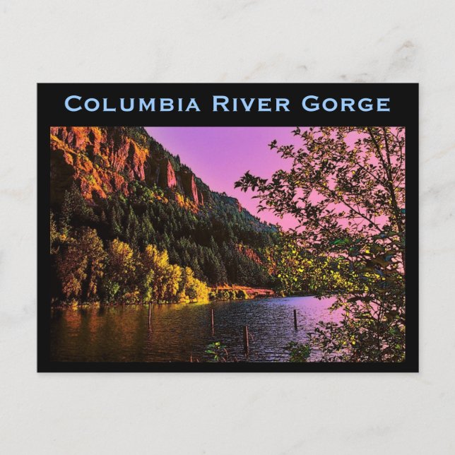 Carte postale de Columbia River Gorge (Devant)