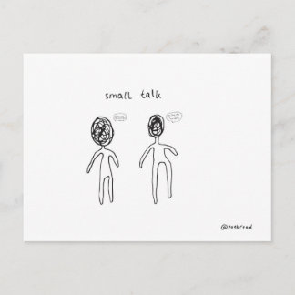 carte postale de conversation