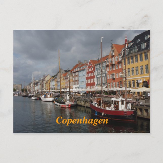 Carte postale de Copenhague (Devant)