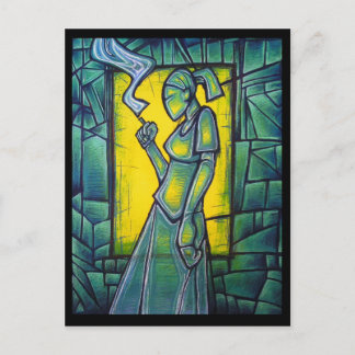 Carte postale de coupure de fumée