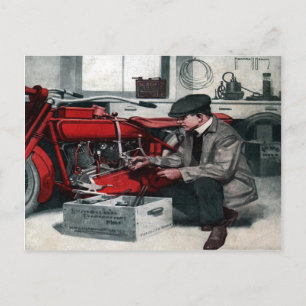 Carte postale de couverture de magazine de 1919 [t